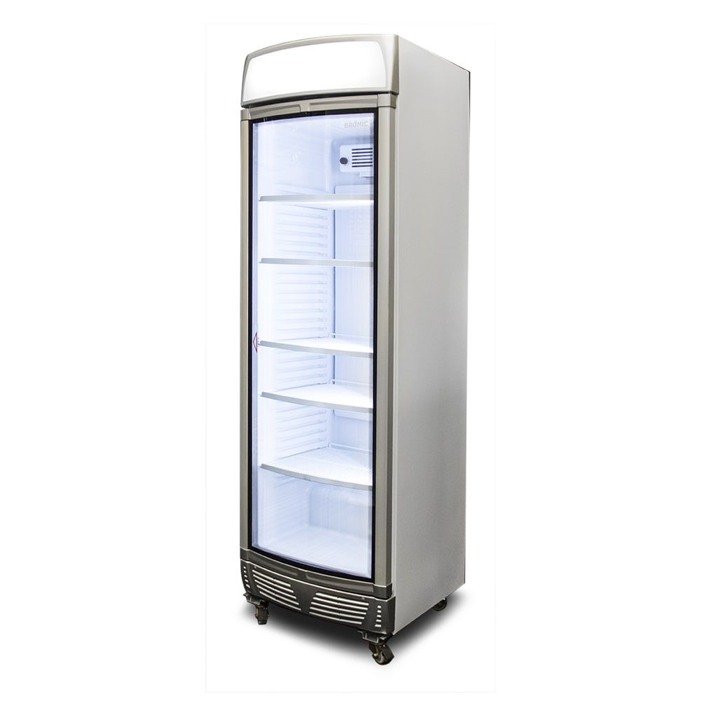 GM0400LC-NR | 380L Upright Display Fridge with Lightbox 